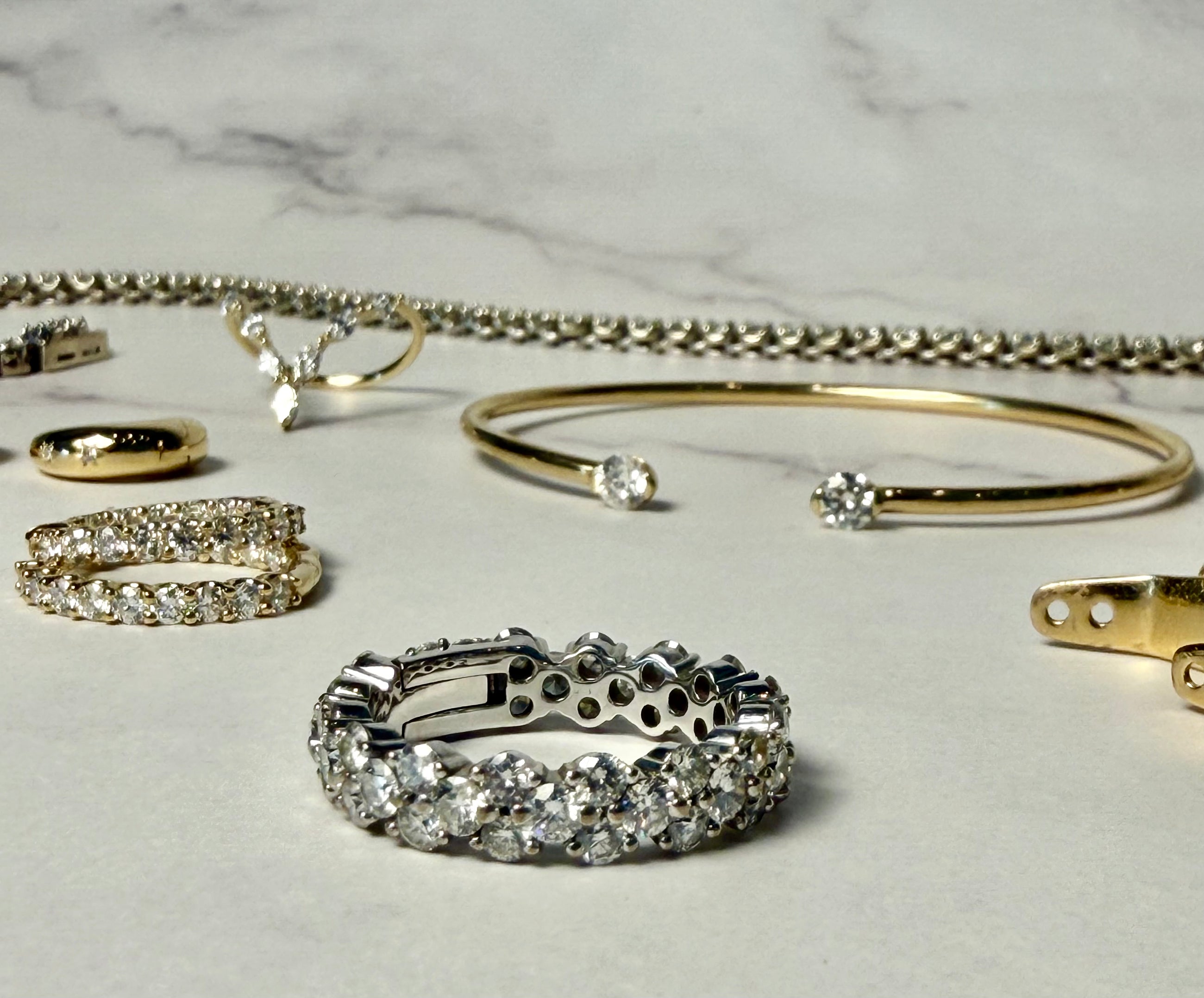 The Signature Hinged Diamond Ring