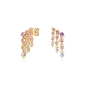 The Sapphire Chandelier Earrings