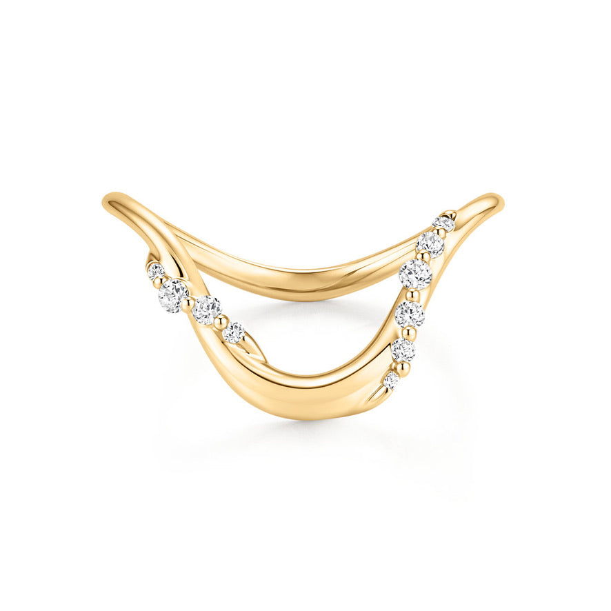 The Chevron Lace Ring