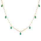 The Emerald Drop Necklace