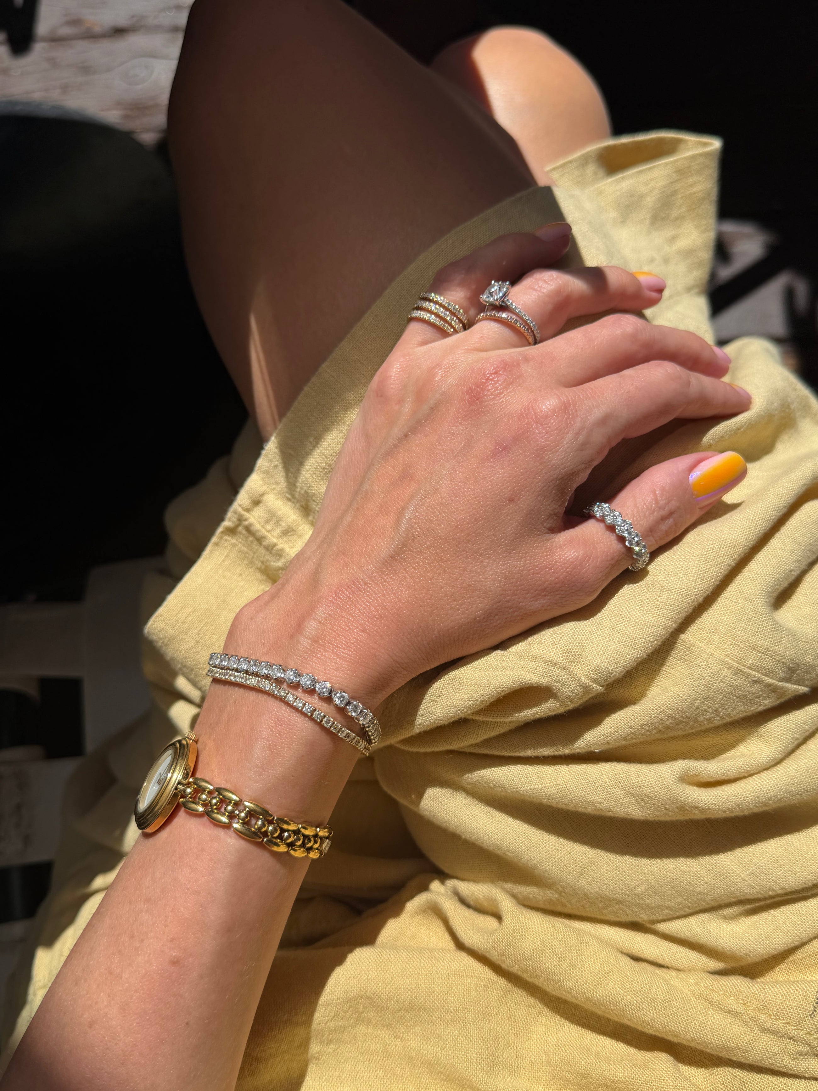 The Signature Hinged Diamond Ring